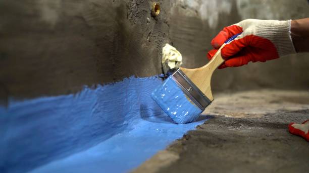 SJ Waterproofing Pros commercial waterproofing team near Saint Louisville, OH